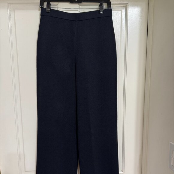 Classic St John black knit pants sz 8 - Picture 1 of 3